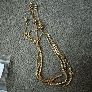 Stackable Adjustable Gold Bracelets